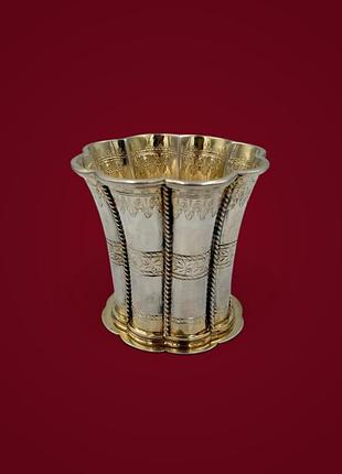 Срібний кубок margrethe cup. срібло 925 проби. данія, середина хх ст
