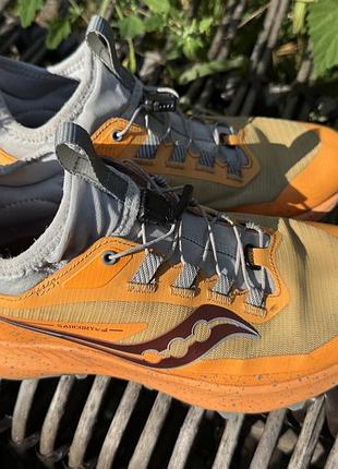 Кросівки жіночі saucony peregrine 13 st помаранчеві, 38 розмір