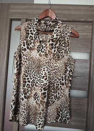 Нарядная блуза-майка от lipsy london, xl.