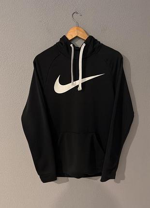 Худі чоловіче nike dri-fit чорне, розмір s