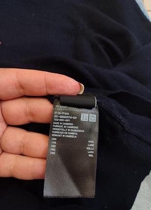 100%вовняняна кофтинка від uniqlo,р.м 5