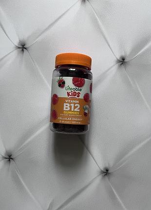 Lifeable kids вітамін b12 1000 мкг 60 желейок