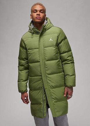 Оригинальн! сша! мужской пуховик jordan essentials statement down parka fb7313-340 парка новое состояние