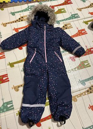 Комбінезон зимовий h&m 116 для дівчинки