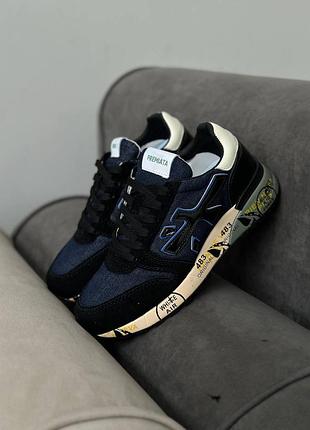 Premiata mick black blue white 2