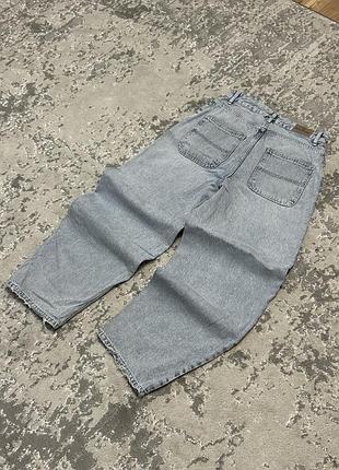 Світло-блакитні широкі джинси zegbasic wide leg / baggy, розмір 34