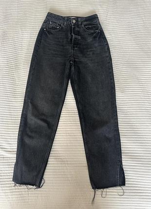 Жіночі джинси zara mom fit чорні