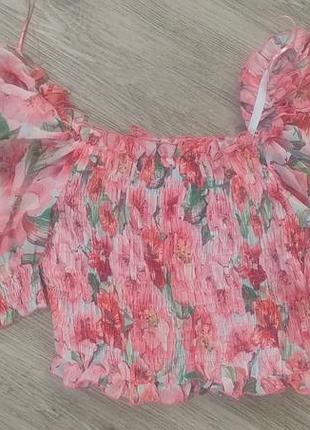 Крутой топ блуза от zara 7