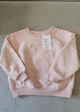 Світшот для дівчинки від h&m