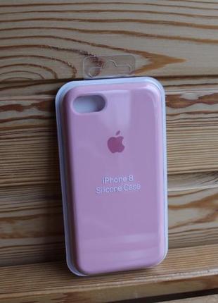 Чехол iphone 7, 8, se silicone case айфон