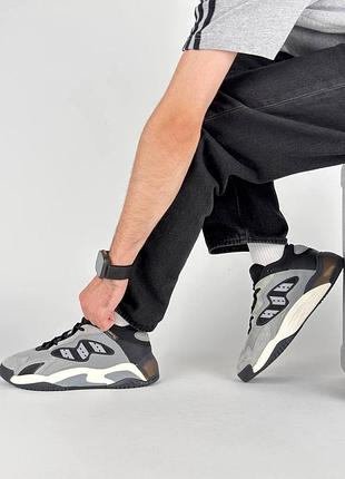 Чоловічі кросівки adidas streetball 2.0 grey black beige