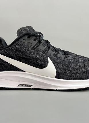 Чоловічі чорні кросівки nike air zoom pegasus 36 black white aq2203-002 р. 46 / 30 см