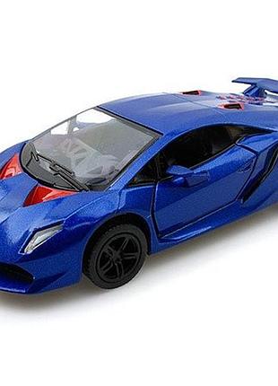 Модель легкова kt5359w lamborghini sesto elemento синій