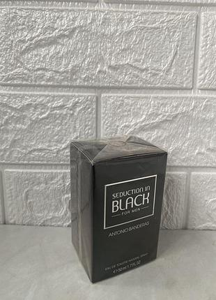 Seduction in black 50 мл туалетна вода для чоловіків