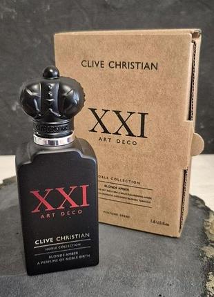 Tester унисекс clive christian blonde amber (клив кристиан блонд амбер) 100мл