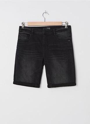 Чоловічі джинсові шорти solid denim journey чорні xl