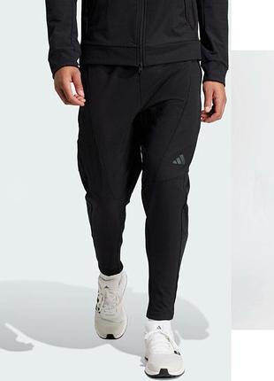Утеплені чоловічі спортивні штани adidas man designed for training cold.rdy pants (in5611)