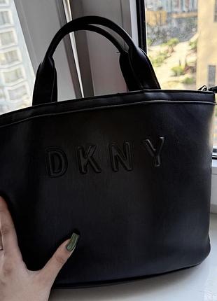 Сумка для жінок dkny чорна