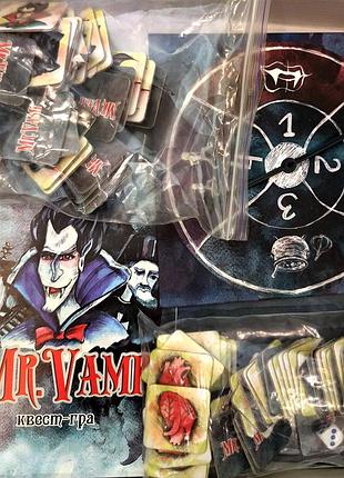 Настольная квест-игра mr. vamp 2