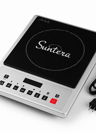 Плита электрическая настольная профессиональная suntera, настольная мощная плита, плитка индукционная tv-36