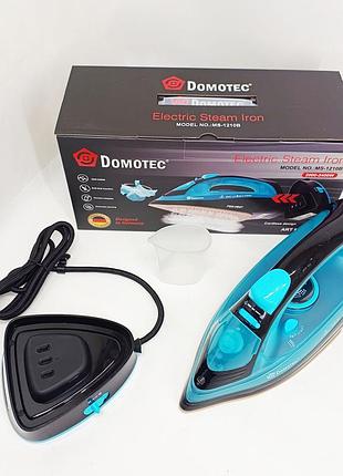 Парова праска для свіжості одягу domotec ms-1210в 2400вт, праска парова для прасування cg-14
