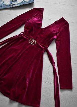 Невероятное велюровое платье италия new collection