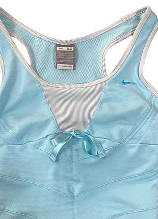 Винтажная майка nike fit dry в стиле y2k (тенисная коллекция)