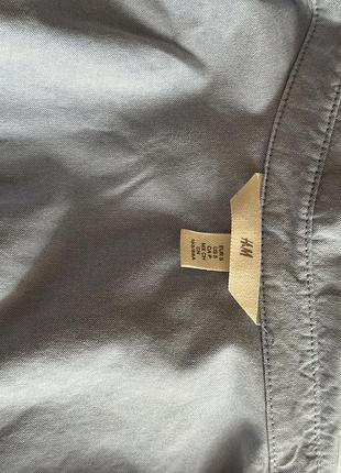 Жіноча сорочка h&m блакитна 5