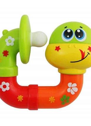 Брязкальце пластик pl-405776-6 гусінь тм baby mix