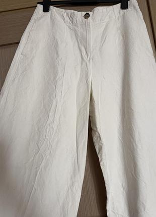 Льняні брюки massimo dutti 40 4