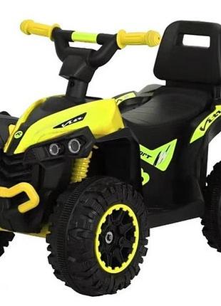 Дитяча машинка каталка толокар spoko sp-925 жовтий, для дітей, саду та подвір'я, для дитячого майданчика і дачі, для активних ігор