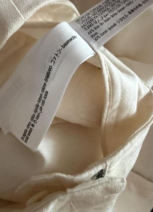 Штани брюки massimo dutti льон ліоцел бавовна 40 8