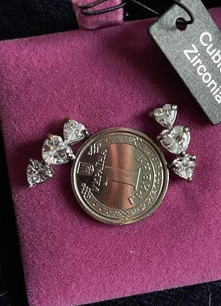 Сережки з цирконію 4