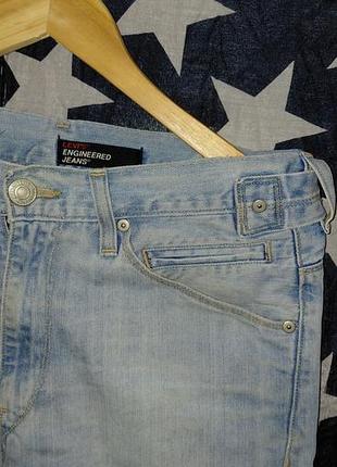 Джинси унісекс levi's engineered світло-блакитні 29x32 2