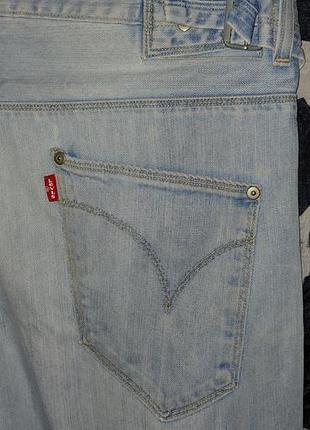 Джинси унісекс levi's engineered світло-блакитні 29x32 5