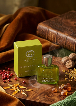 Gucci guilty elixir de parfum pour homme миниатюра 5 мл