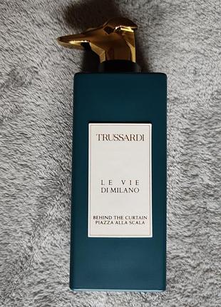 Парфумована вода trussardi le vie di milano behind the curtain piazza alla scala унісекс