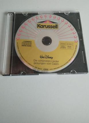 Аудіо cd диск walt disney – die schönsten lieder gesungen von gwen (karussell)