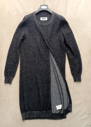Платье- кардиган mm6 maison martin margiela зимнее m