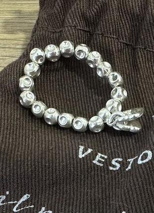 Кільце vestopazzo з підвісками-сердечками 5