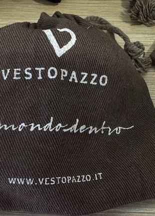 Кільце vestopazzo з підвісками-сердечками 6