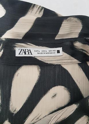 Блузка шовкова zara 4