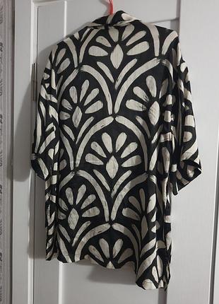 Блузка шовкова zara 3