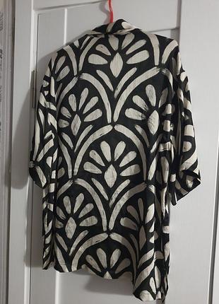Блузка шовкова zara 2