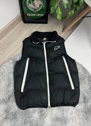 Жилетка чоловіча nike dry-fit чорна