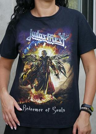 Футболка judas priest redeemer of souls y2k m розмір