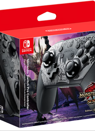 Геймпад nintendo switch pro controller monster hunter rise edition. 2