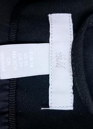 Пиджак черный, h&amp;m, размер 34 2