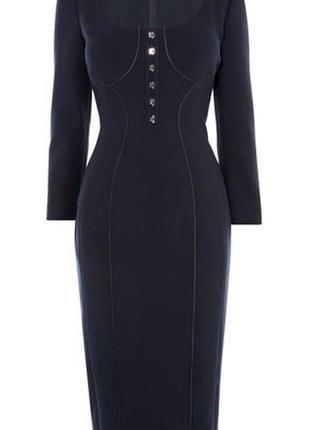 Платье с эмитацией корсета karen millen