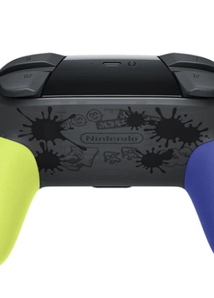 Геймпад беспроводной nintendo switch pro controller splatoon 3 special edition yellow blue. 3